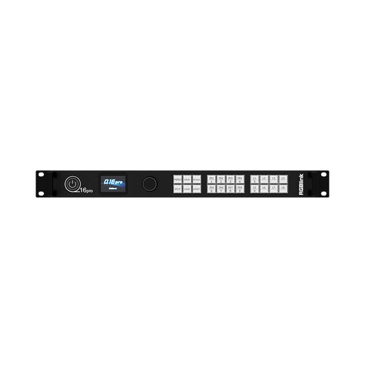 9 Q16pro Gen2 1U 4K Multi-layer Videowall Splicing Processor