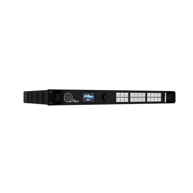 9 Q16pro Gen2 1U 4K Multi-layer Videowall Splicing Processor