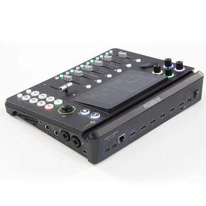 RGBlink Mini-mx, Professional Video Mixer Switcher 4K Multi-Cam Video Switcher with 5.5-inch Display Production Solution for Live Streaming and Gaming, Podcasting, Music Production, Content Creation